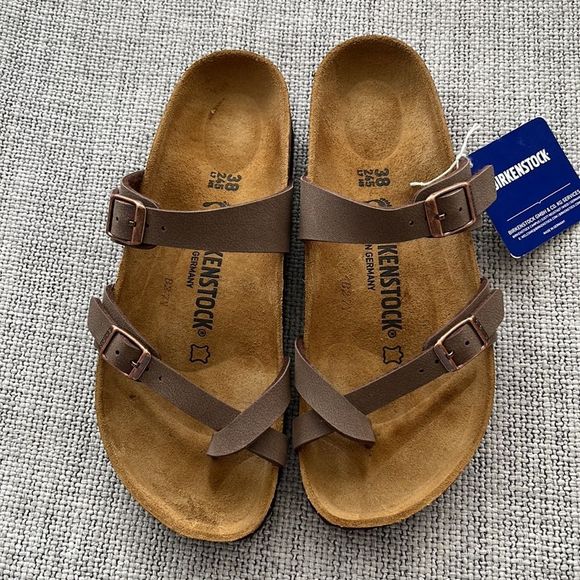 Birkenstock Mayari Mocca Sandal Size 7 or 7.5 Narrow - Picture 4 of 8